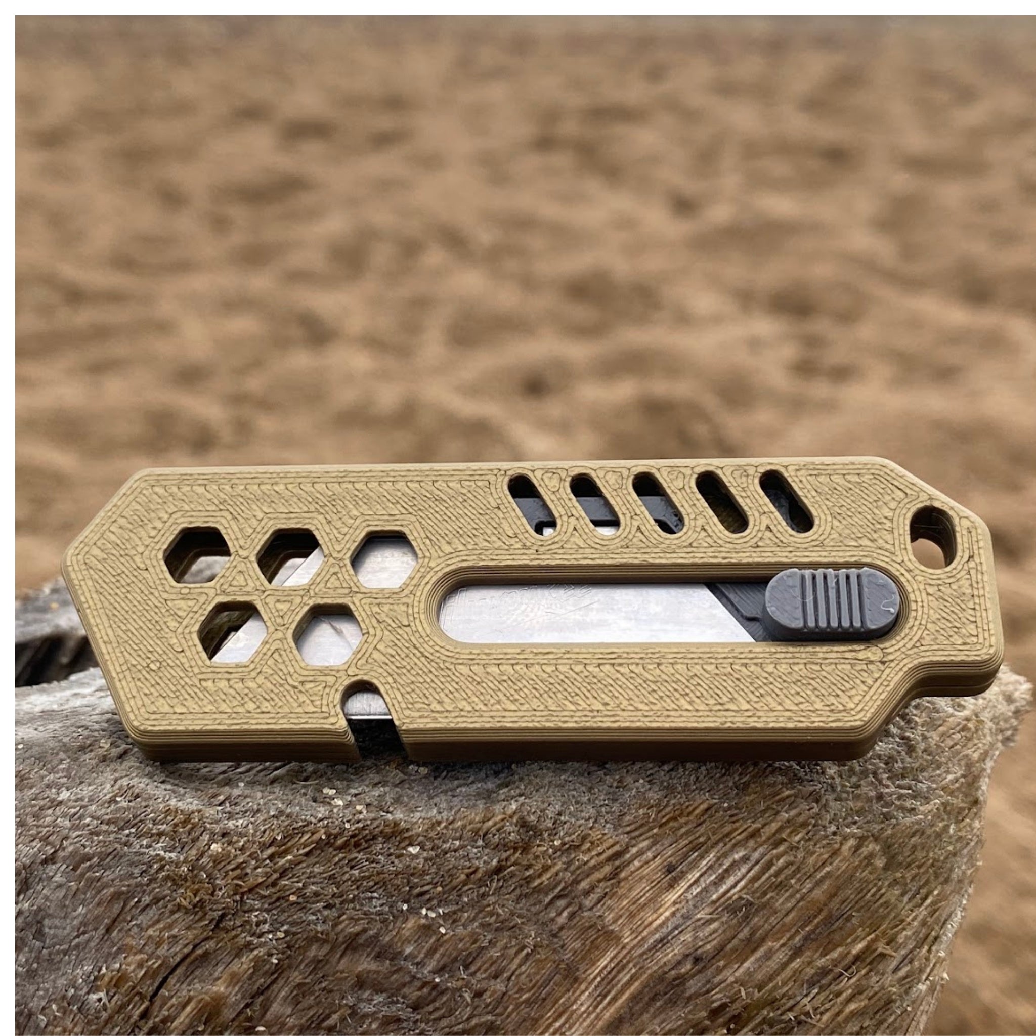 Custom Color Ultra-Compact Every Day Carry (EDC) Utility Knife