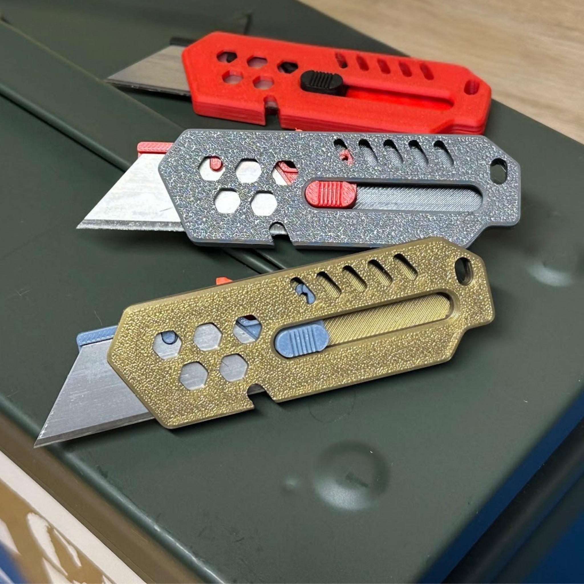 Custom Color Ultra-Compact Every Day Carry (EDC) Utility Knife