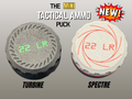 Mini Tactical Ammo Puck: Spectre & Turbine Designs