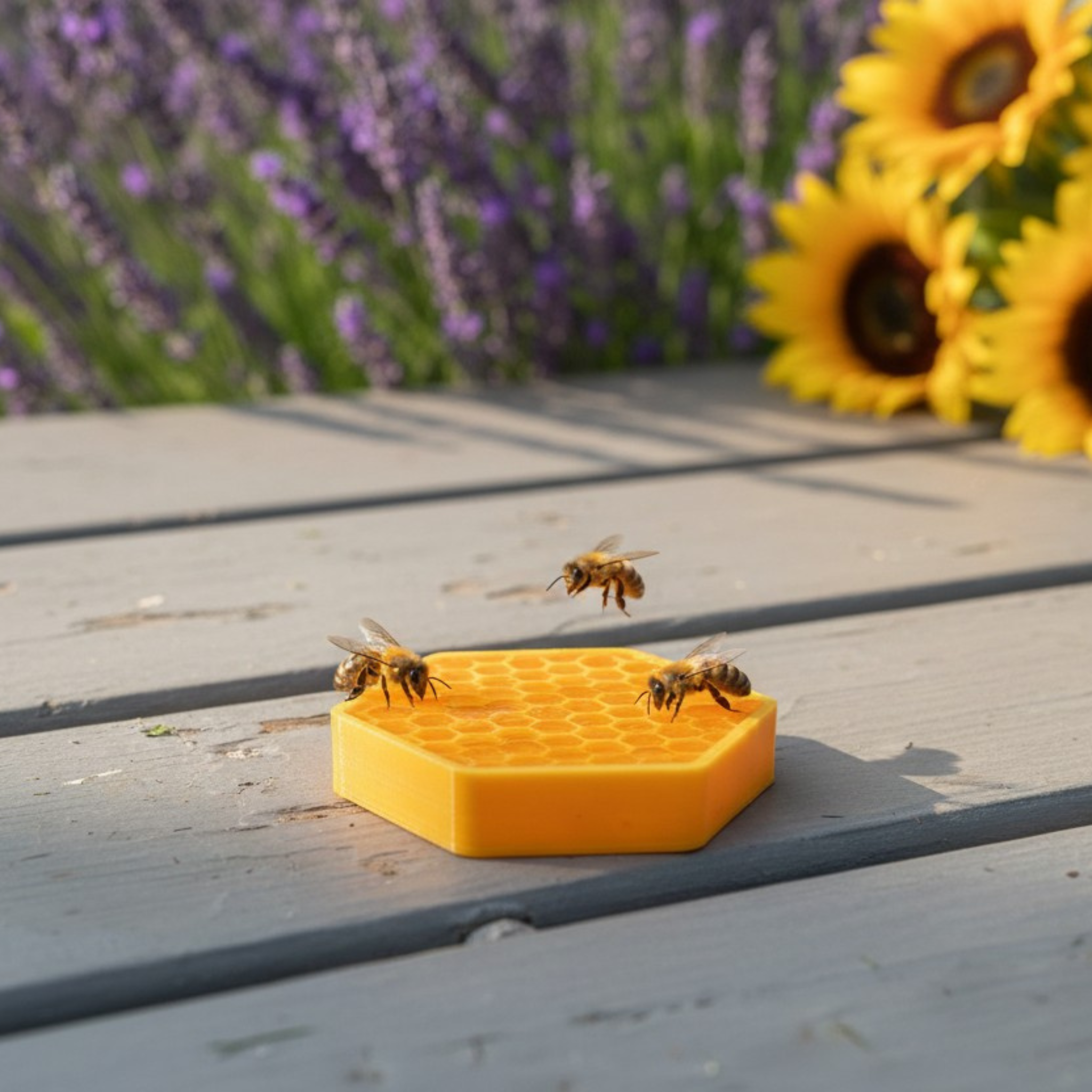 Mini Bee Puck (2-Pack, Same Color) - Pollinator Hydration Station