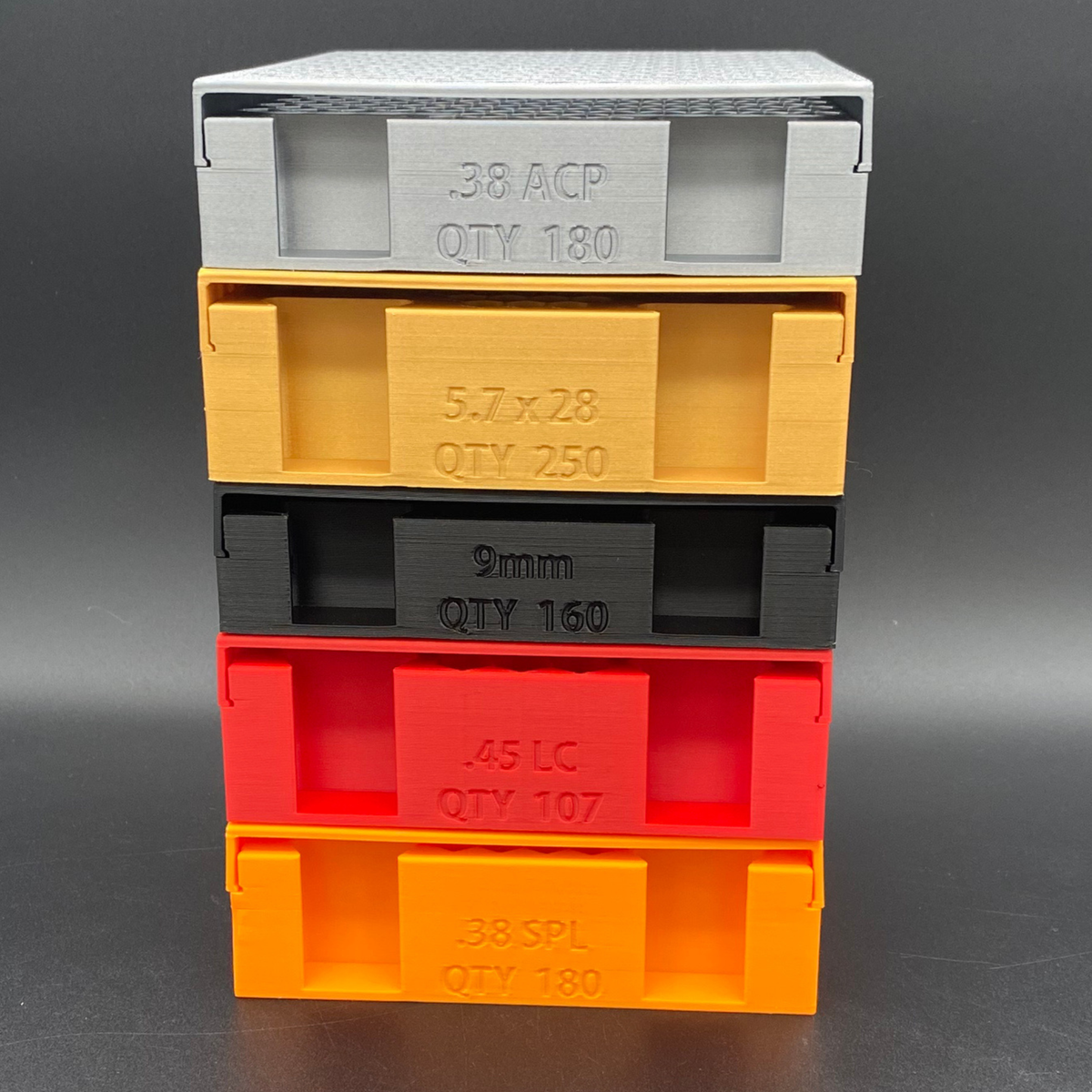 light gray, latte, black, red, pumpkin