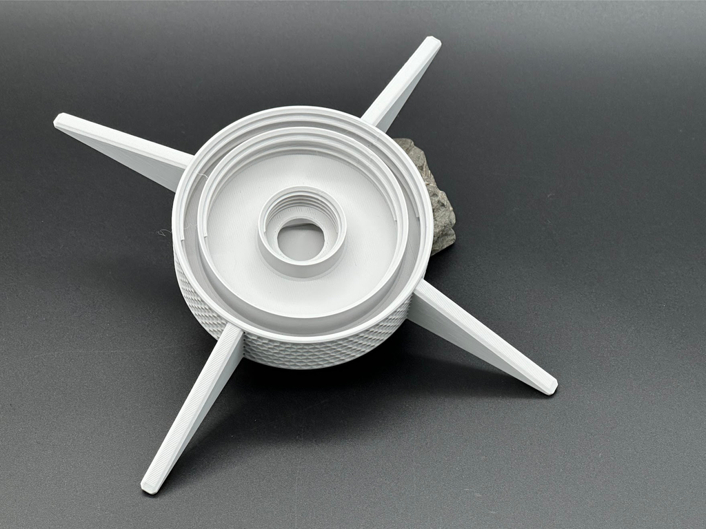 Auto-Watering Stand for Micro-green Seed Sprouting, Universal Fit for Mason Jars, Soda Pop Bottles