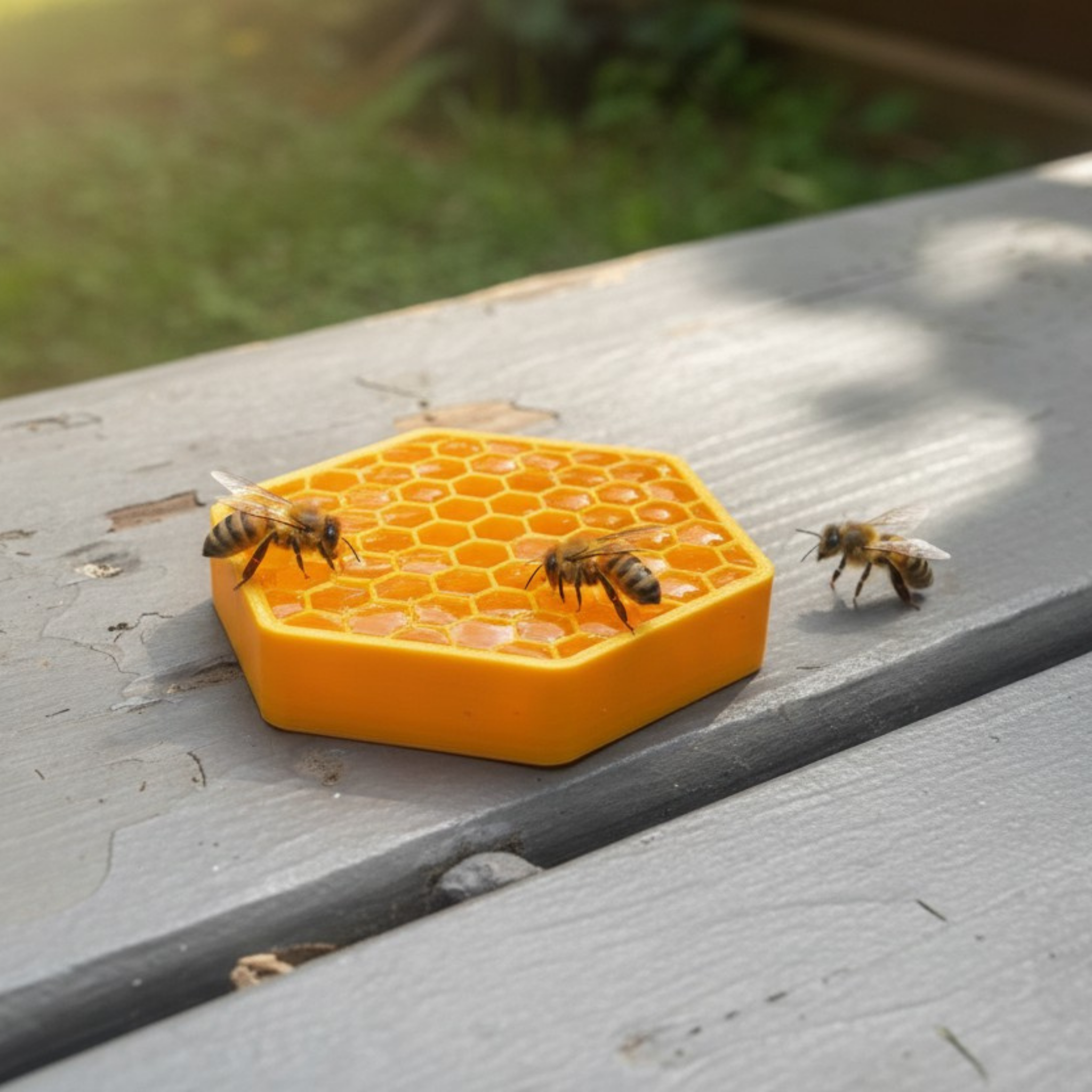 Mini Bee Puck (2-Pack, Same Color) - Pollinator Hydration Station