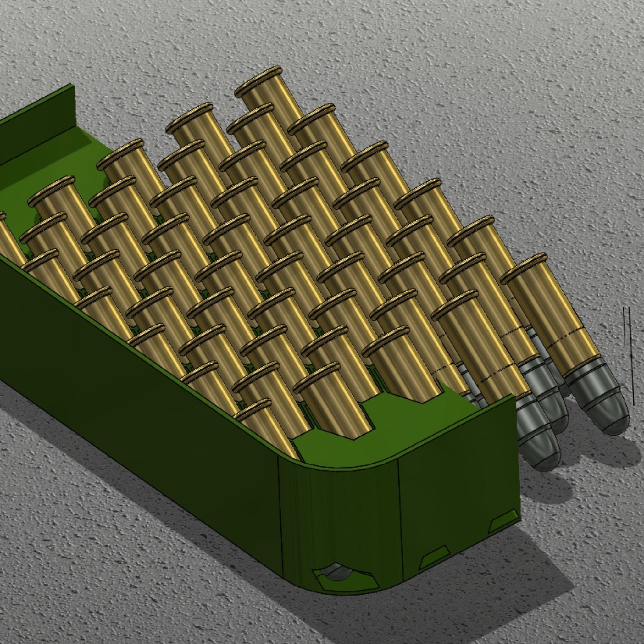 Mint Tin Magazine - Small Caliber Pocket Ammo Organizer Case for Altoids Type Can, EDC, SHTF