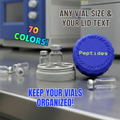3mL - 5mL - 10mL Portable Peptide Vial Organizer Case - Any vial size
