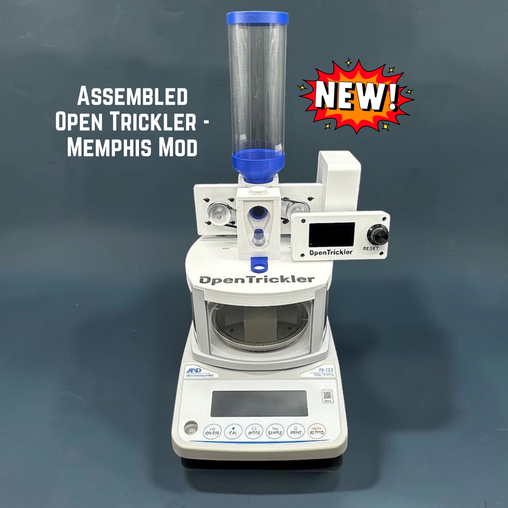 Assembled Open Trickler - Automatic Powder Trickler for Precision Ammunition Reloading