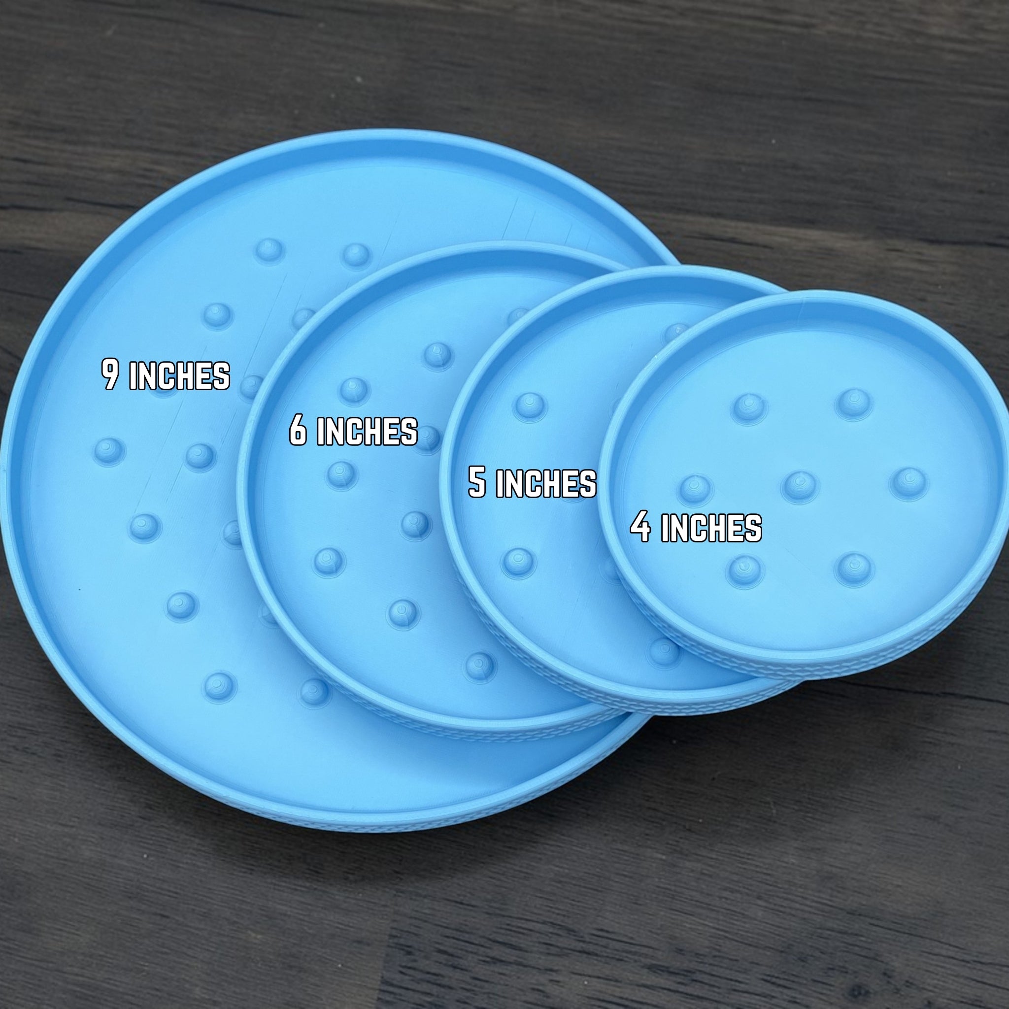 Custom Plant Saucer - 3D Printed Drip Tray for Potted Plants (multiple sizes available)