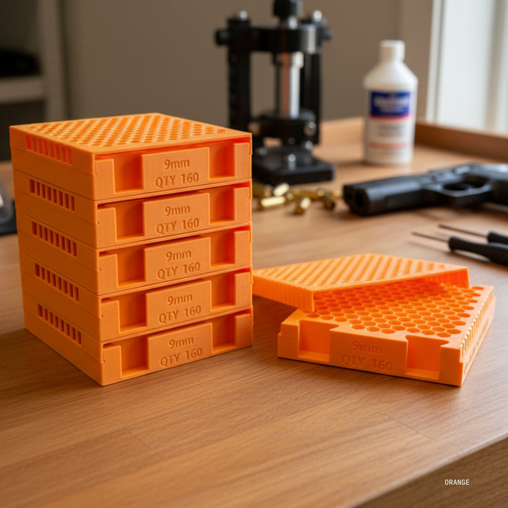 Ammo Organizer Tray for 50Cal NATO Can - The Range Rack System, 60+ Calibers and Designs