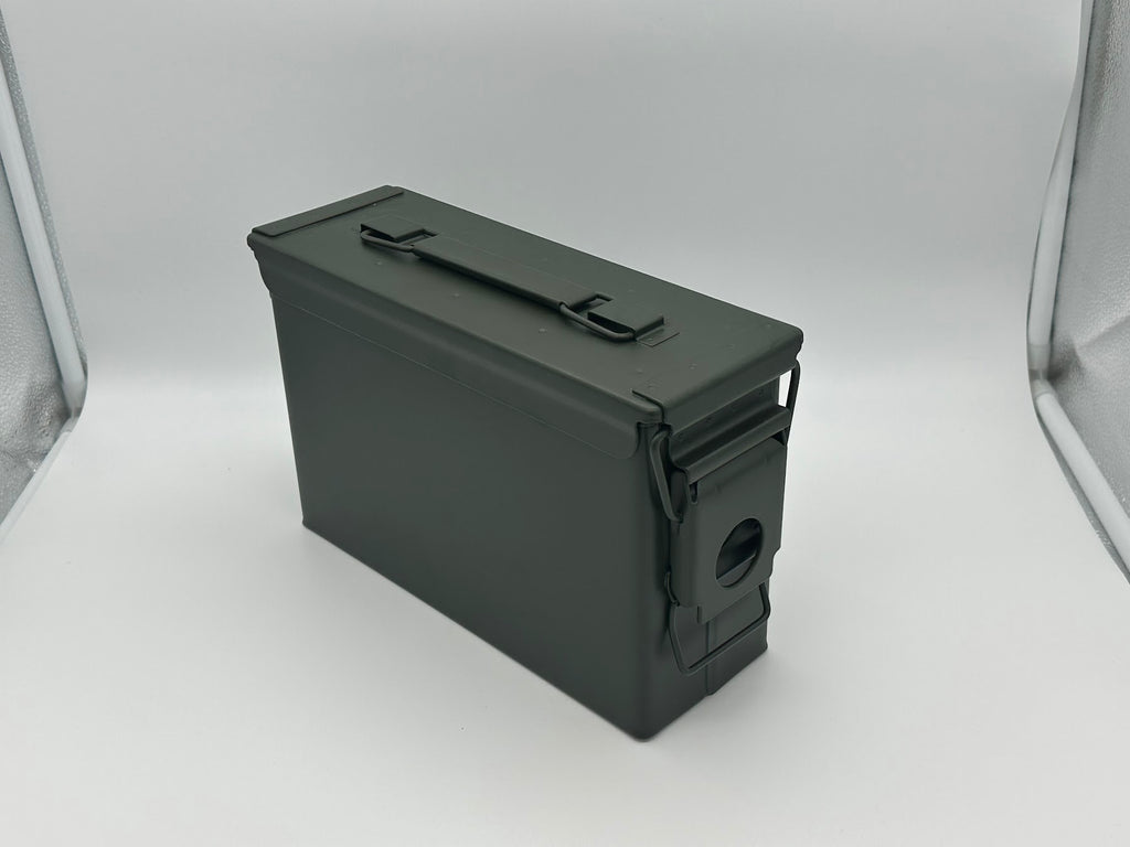 Metal Ammo Can - Two Standard Sizes - Works with Range Rack System (Empty)
