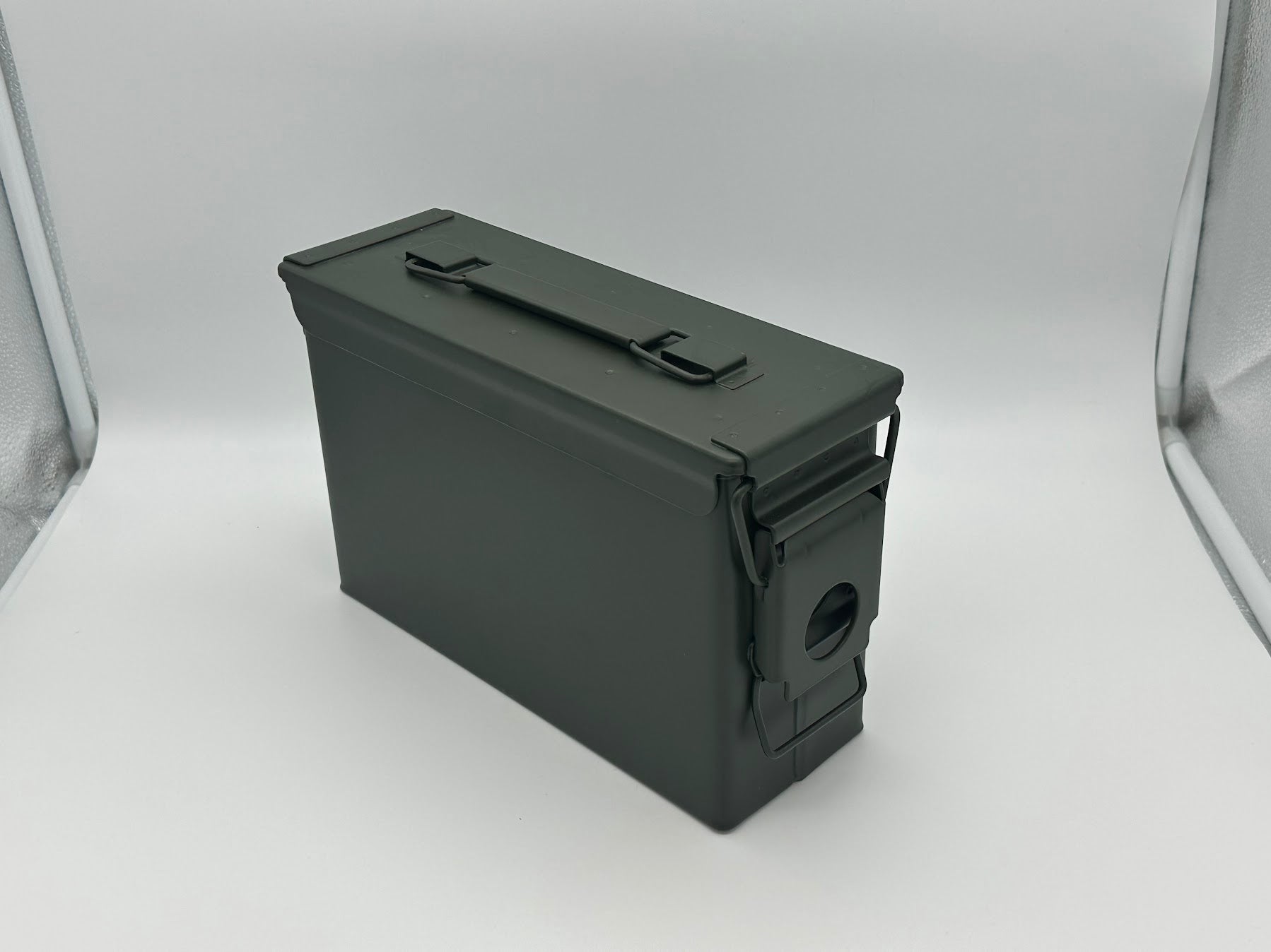 Metal Ammo Can - Two Standard Sizes - Works with Range Rack System (Empty)