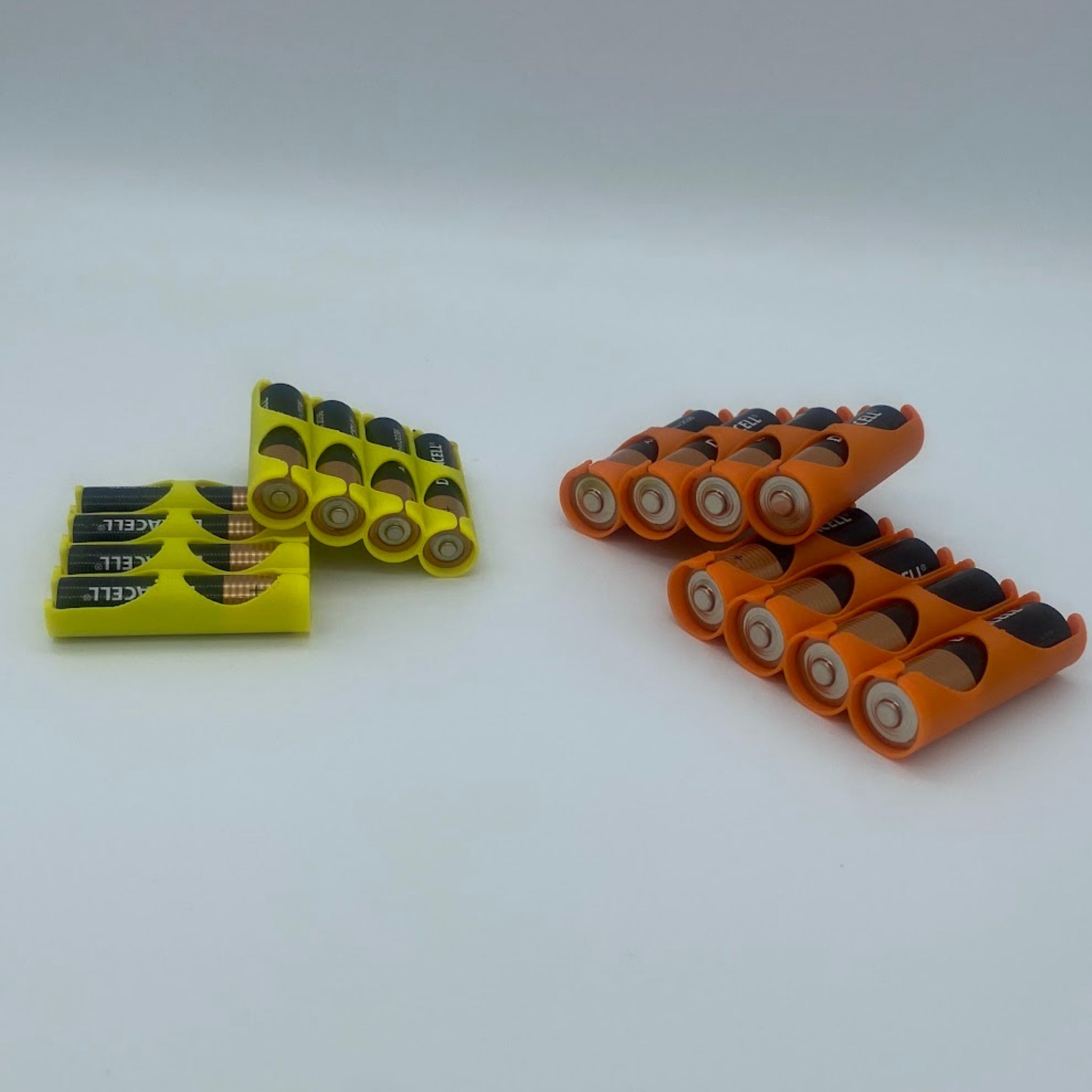 Pocket Battery Holder for EDC, Backpack, Camera Bag, Bug-Out, Emergency, Survival - AA or AAA