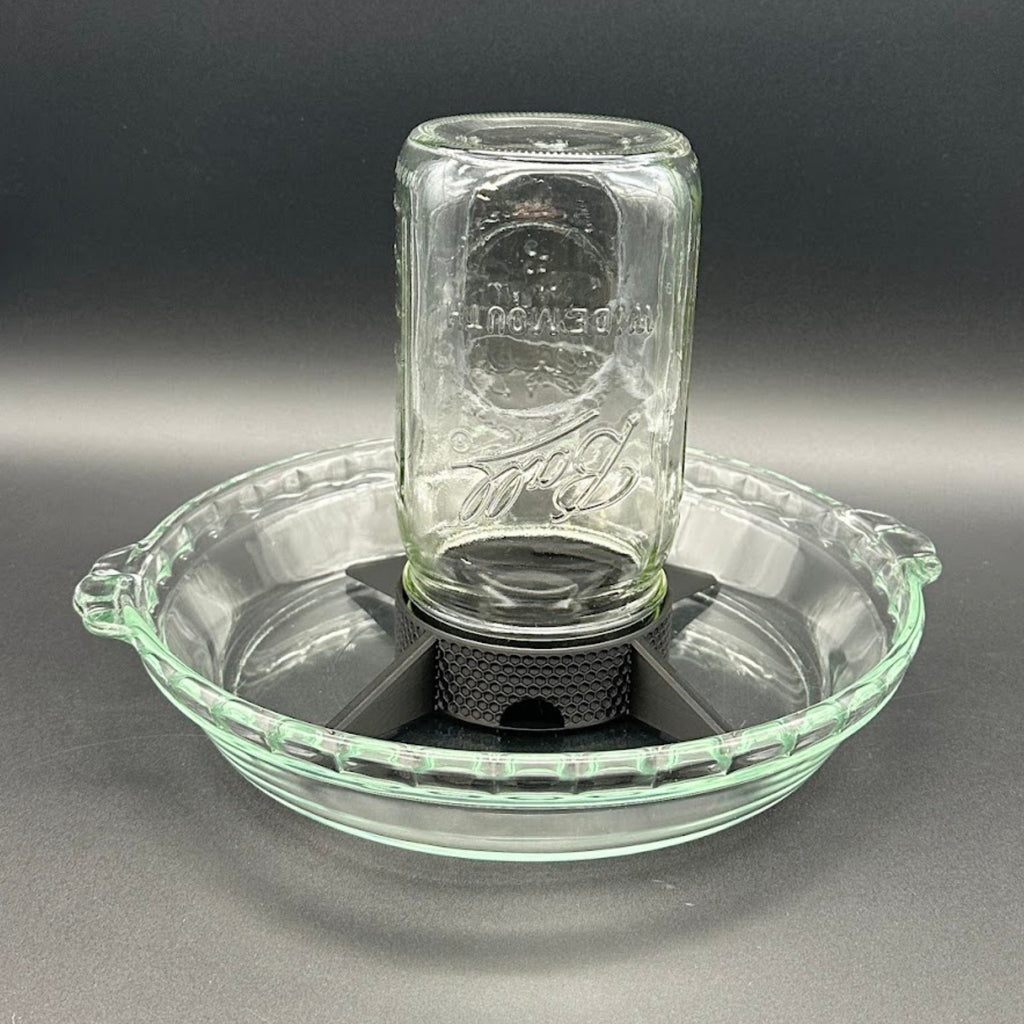 Auto-Watering Stand for Micro-green Seed Sprouting, Universal Fit for Mason Jars, Soda Pop Bottles