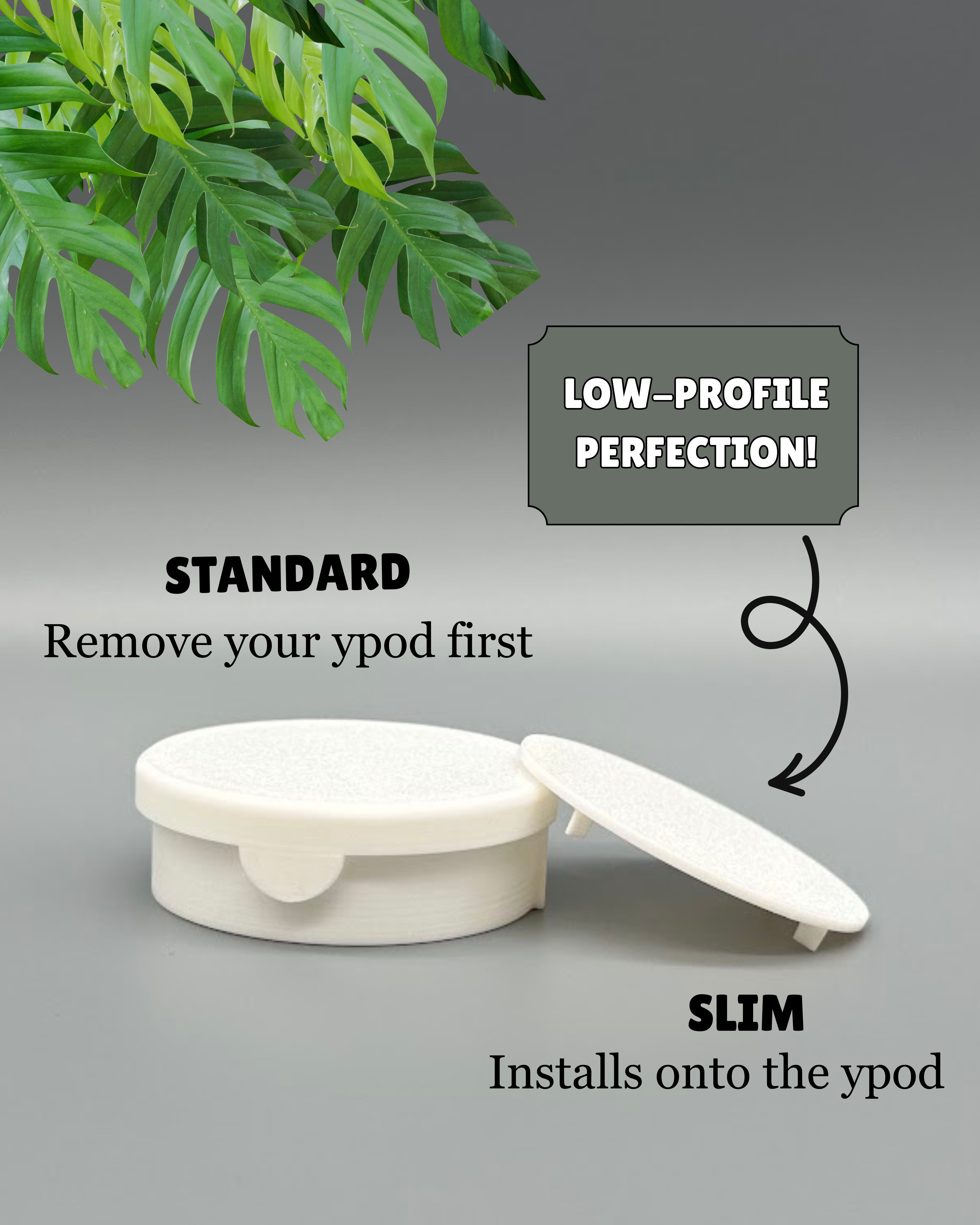 SLIM Cover Caps for your Gardyn yPod - Set of 10