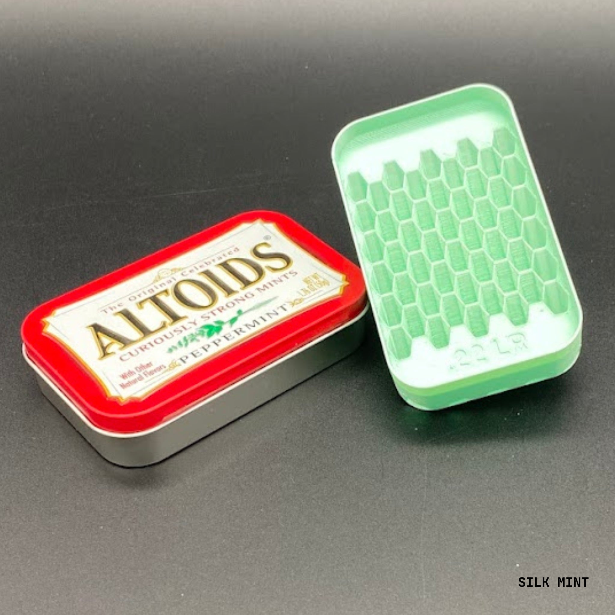 Mint Tin Magazine - Small Caliber Pocket Ammo Organizer Case for Altoids Type Can, EDC, SHTF