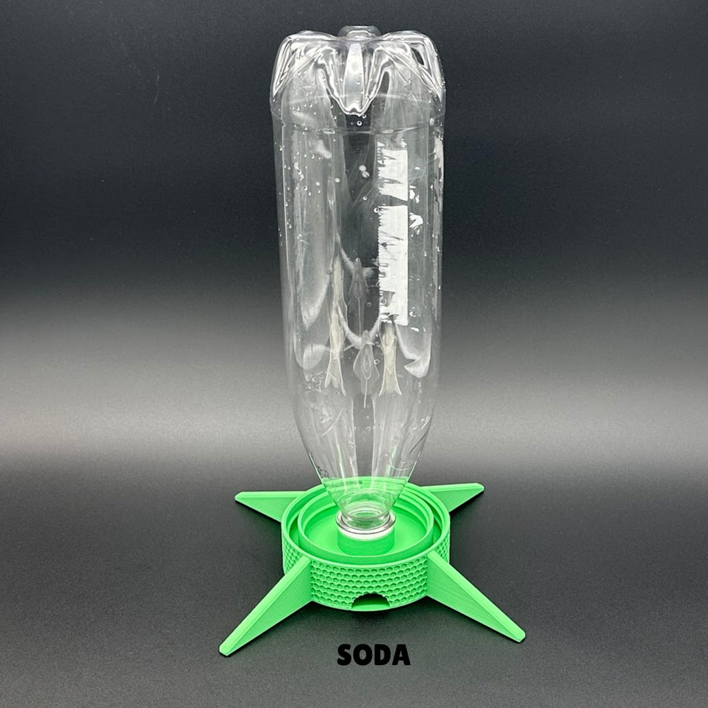 Auto-Watering Stand for Micro-green Seed Sprouting, Universal Fit for Mason Jars, Soda Pop Bottles