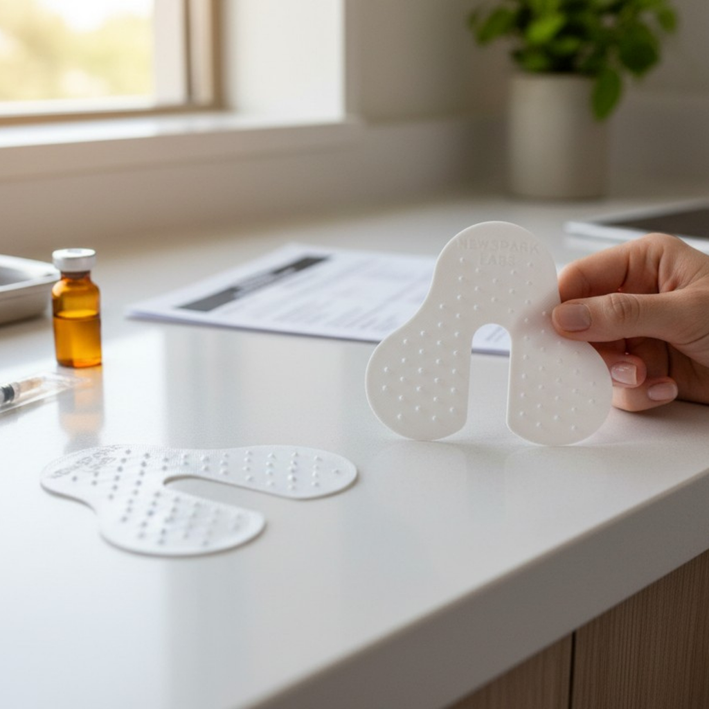 Injection Comfort Aide - ShotEase (2 per pack) - Tactile Pain Distraction and Injection Site Guide