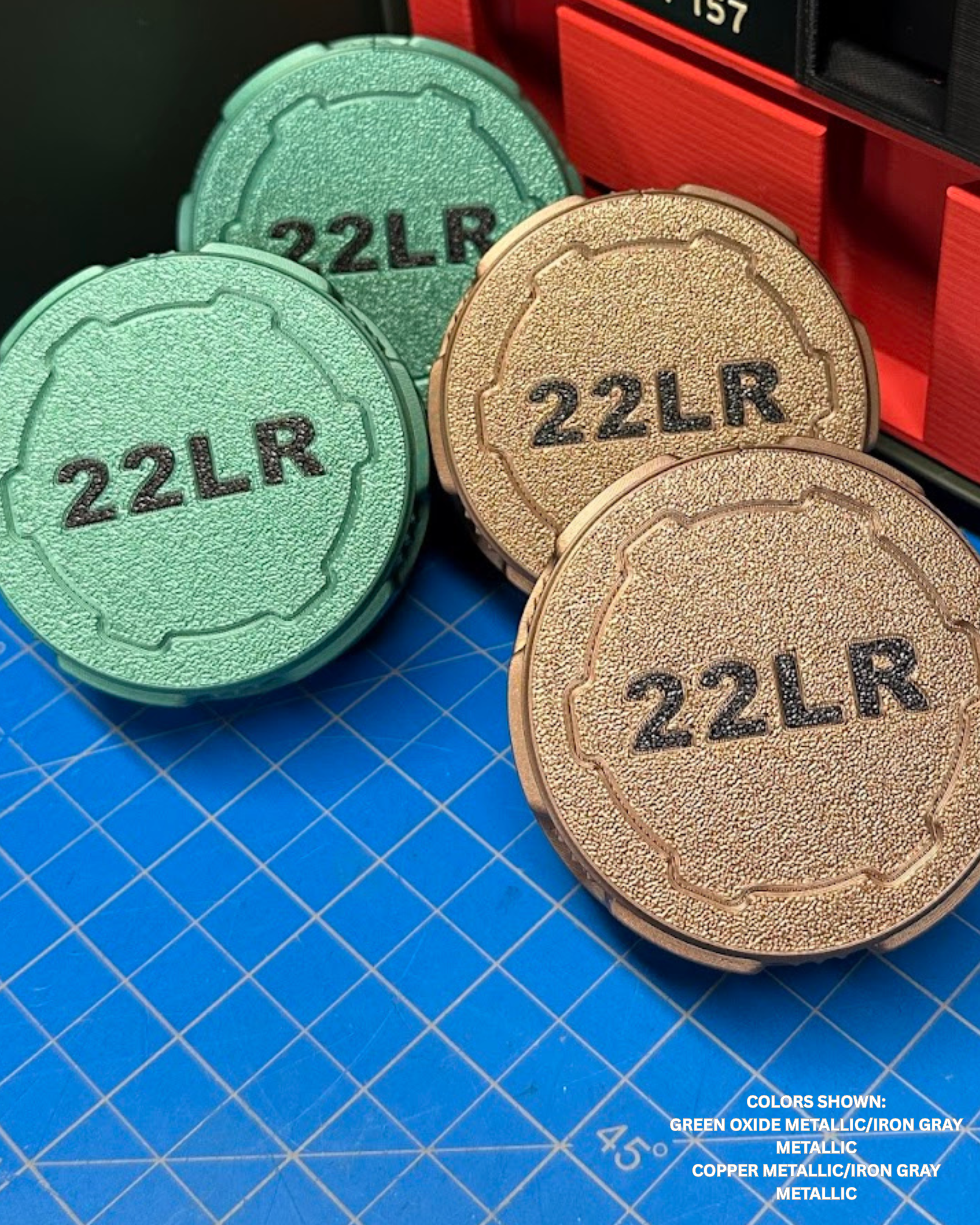 Mini .22LR Ammo Puck: Pocket Ammo Case
