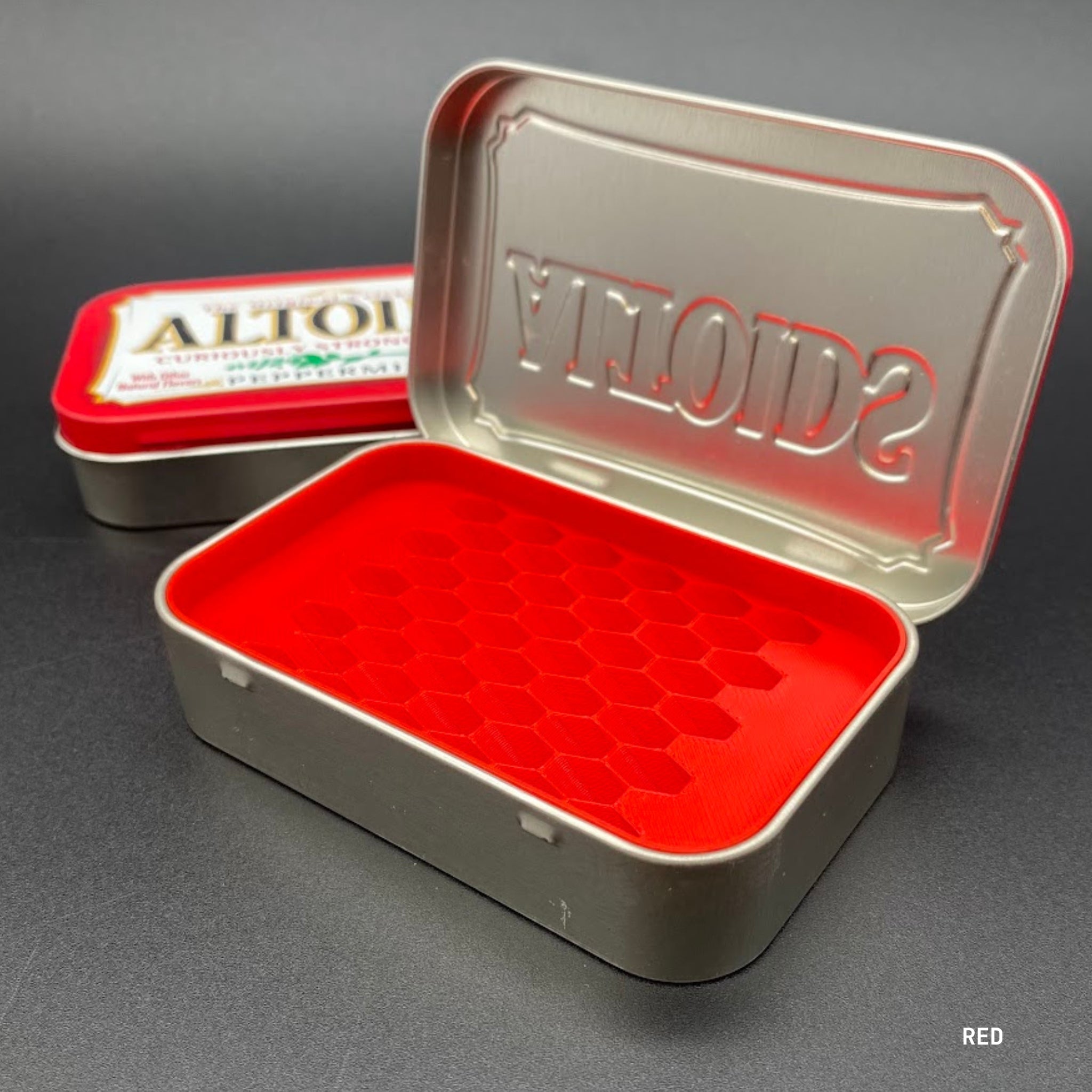 Mint Tin Magazine - Small Caliber Pocket Ammo Organizer Case for Altoids Type Can, EDC, SHTF