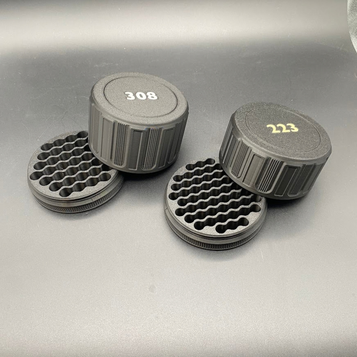 Large Rifle Caliber Ammo Puck Organizer, EDC, SHTF, Bugout