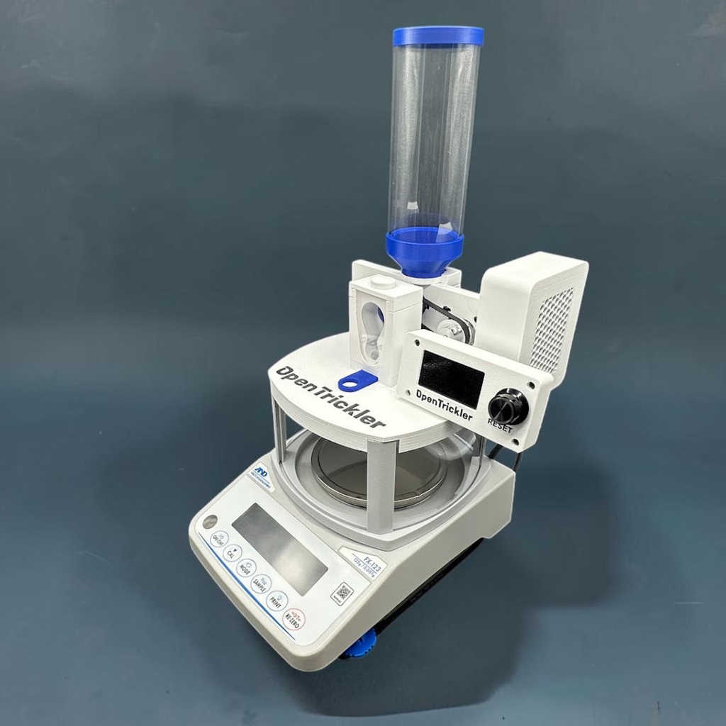Assembled Open Trickler - Automatic Powder Trickler for Precision Ammunition Reloading