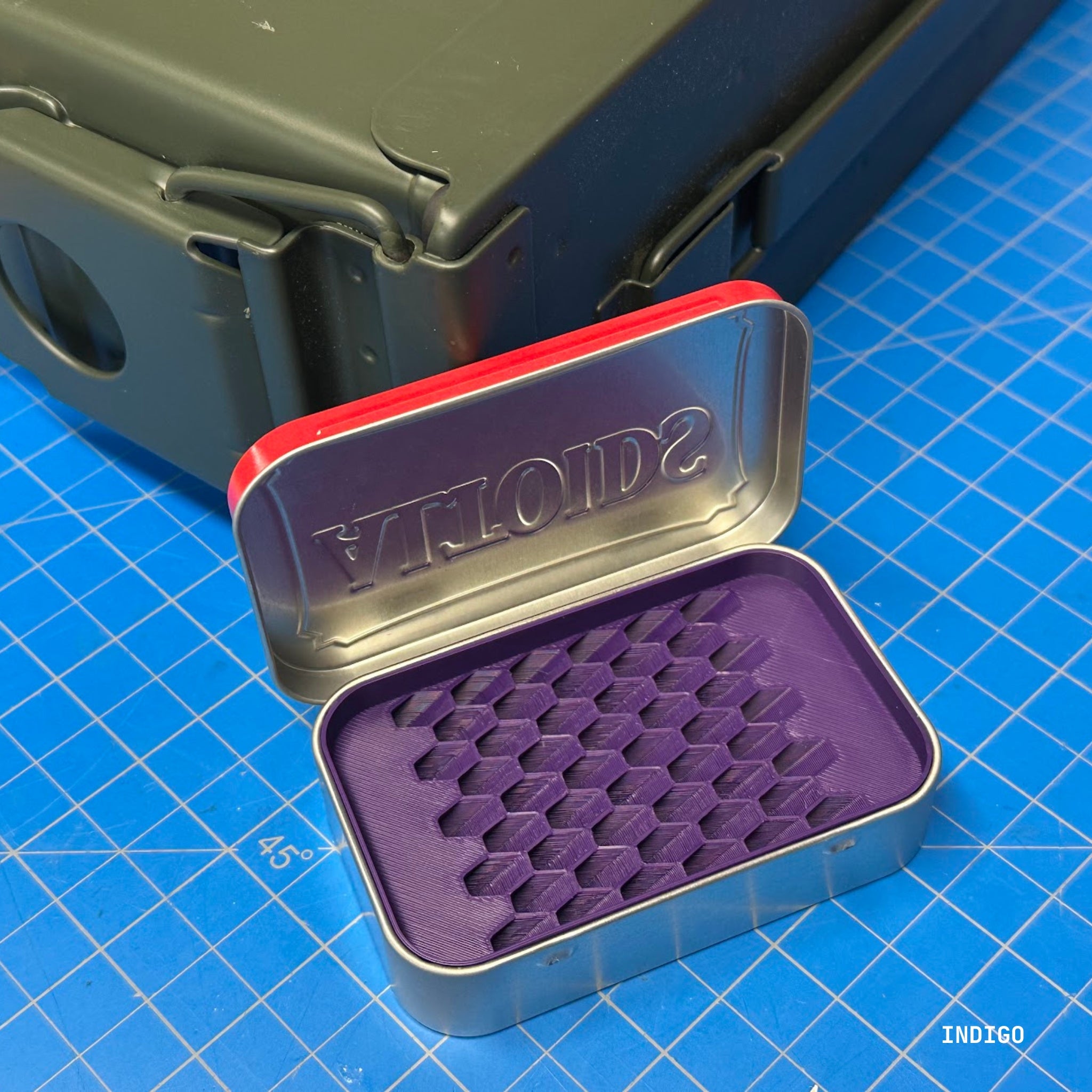 Mint Tin Magazine - Small Caliber Pocket Ammo Organizer Case for Altoids Type Can, EDC, SHTF