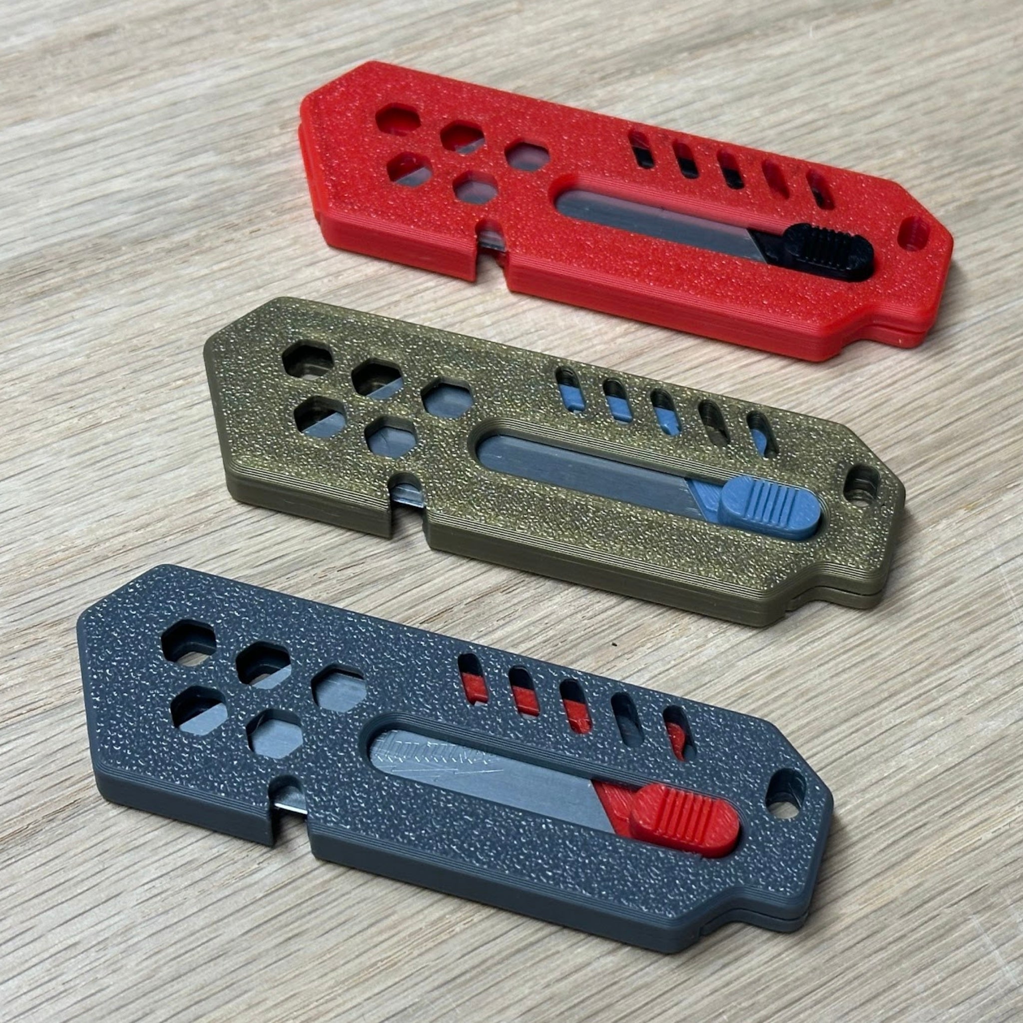 Custom Color Ultra-Compact Every Day Carry (EDC) Utility Knife
