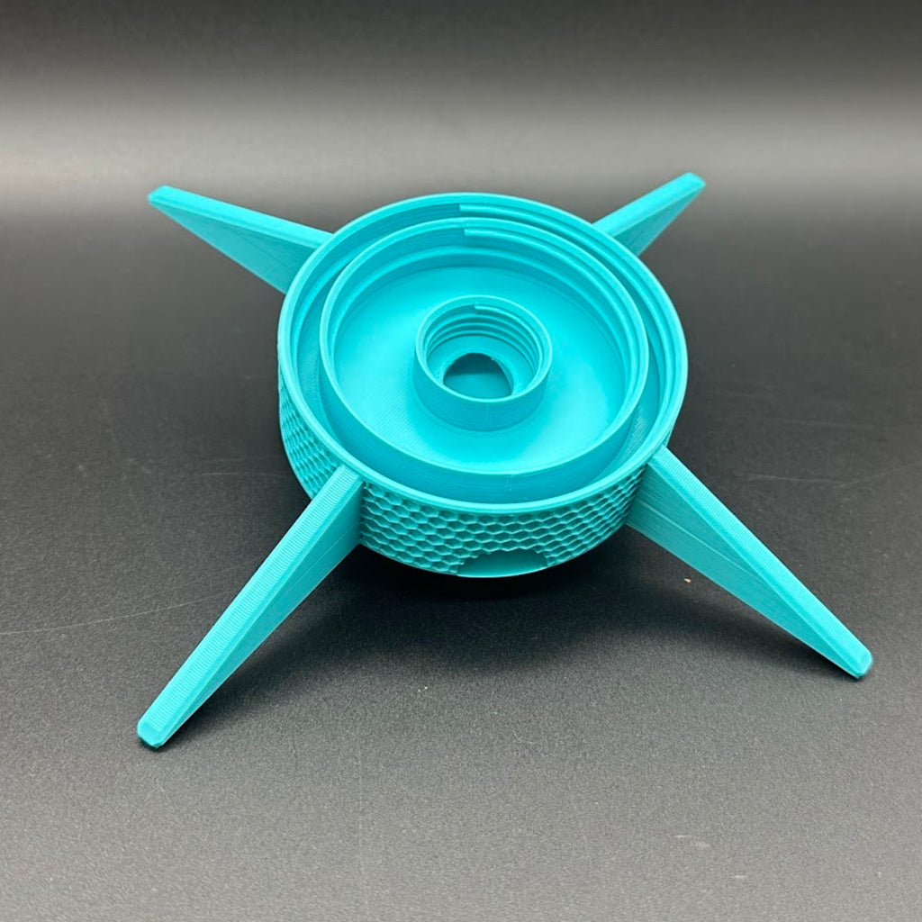 Auto-Watering Stand for Micro-green Seed Sprouting, Universal Fit for Mason Jars, Soda Pop Bottles