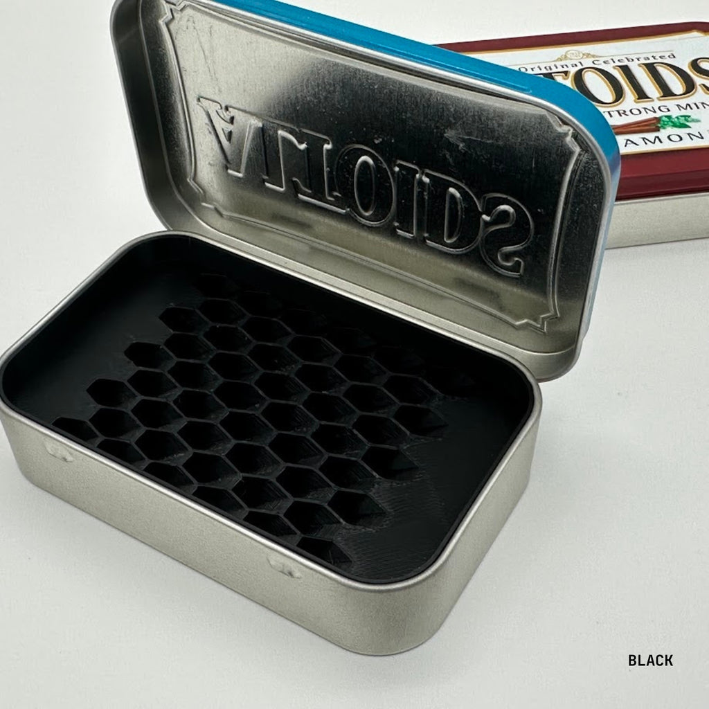 Mint Tin Magazine - Small Caliber Pocket Ammo Organizer Case for Altoids Type Can, EDC, SHTF