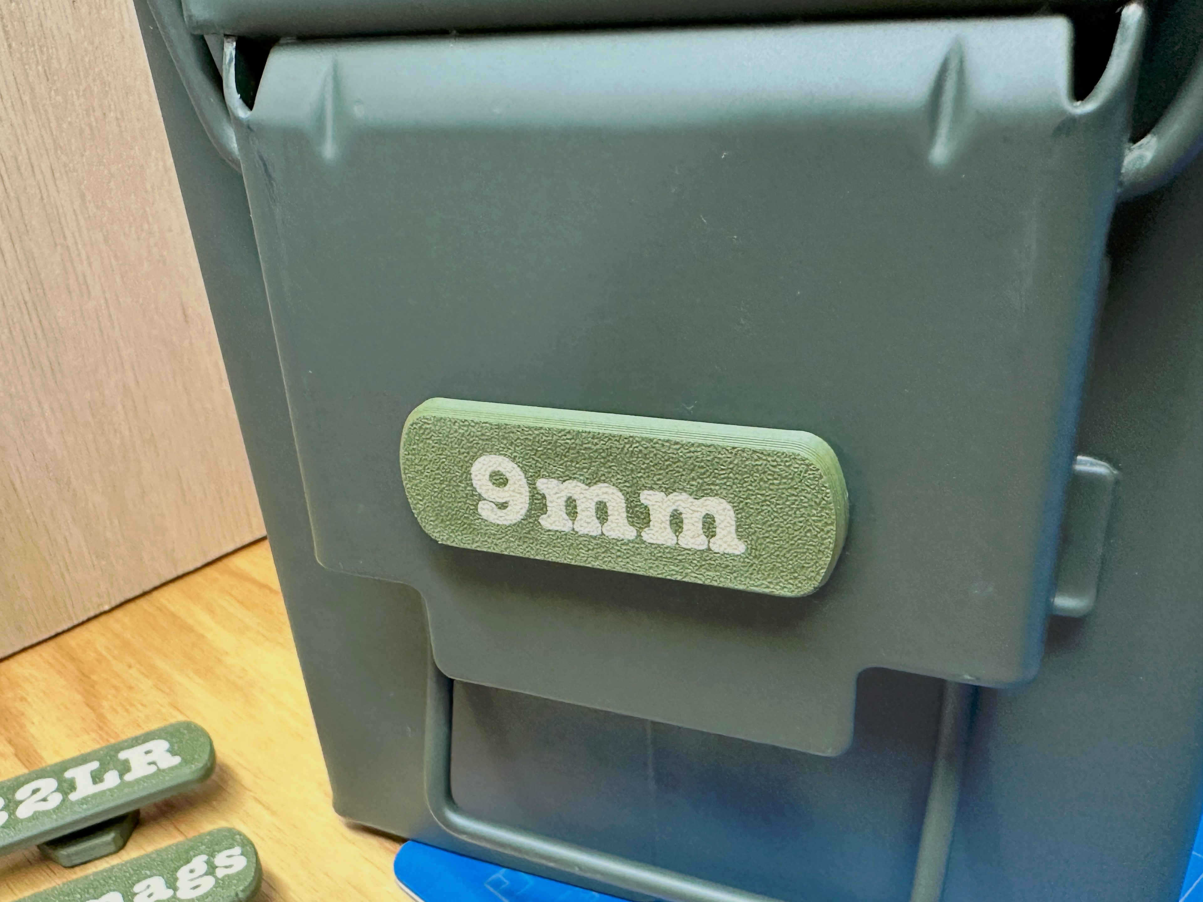 Tactical Tags - Ammo Labels for Metal Ammo Cans