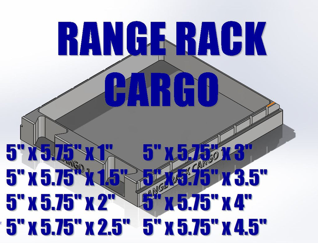 Cargo Tray Organizer for 50Cal NATO Can - The Range Rack System
