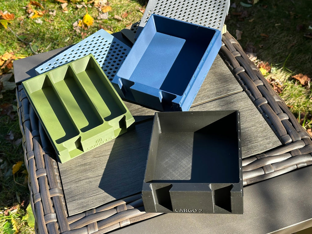 Cargo Tray Organizer for 50Cal NATO Can - The Range Rack System