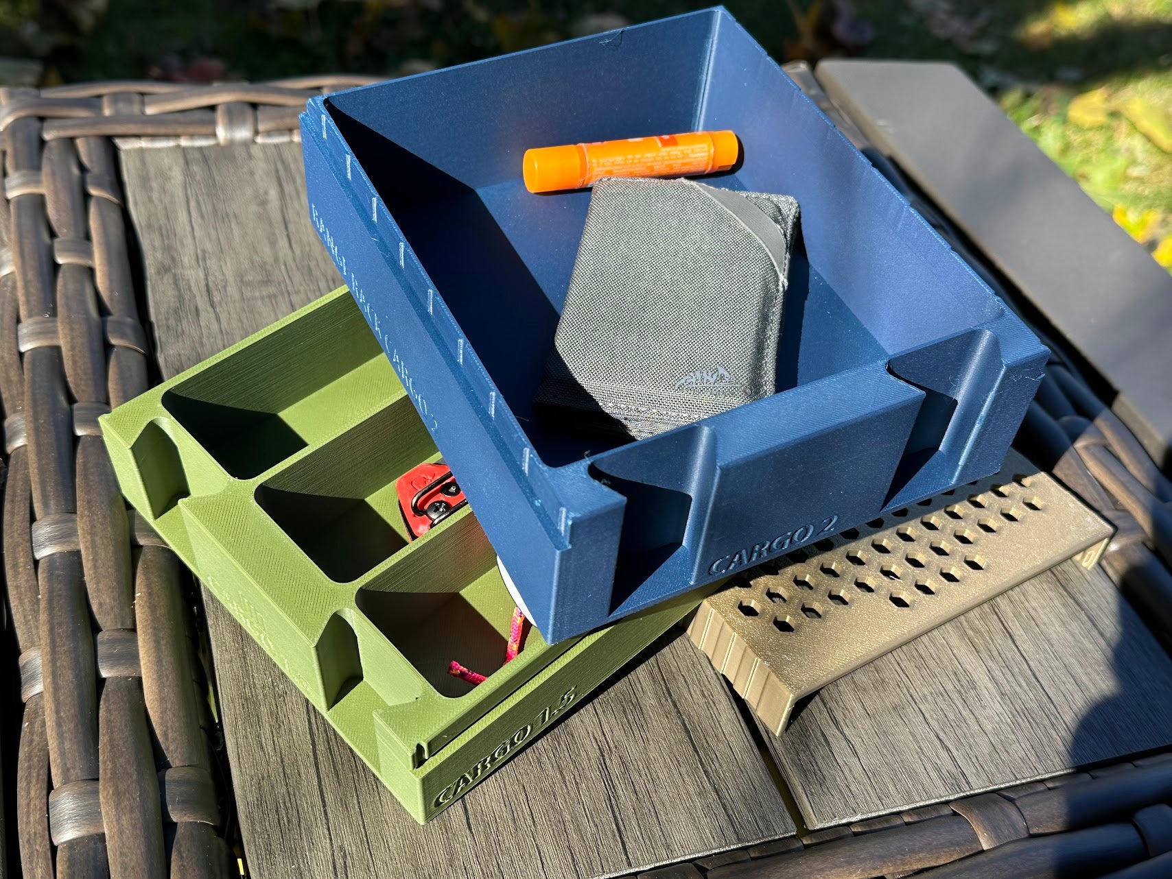 Cargo Tray Organizer for 50Cal NATO Can - The Range Rack System