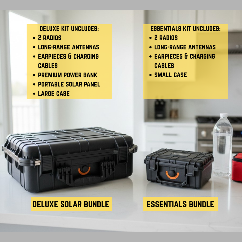 Pre-Programmed Emergency Radio Bundle