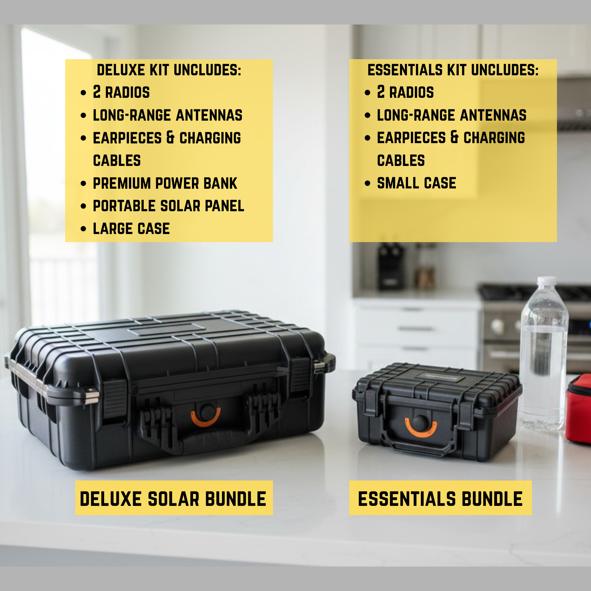 Pre-Programmed Emergency Radio Bundle