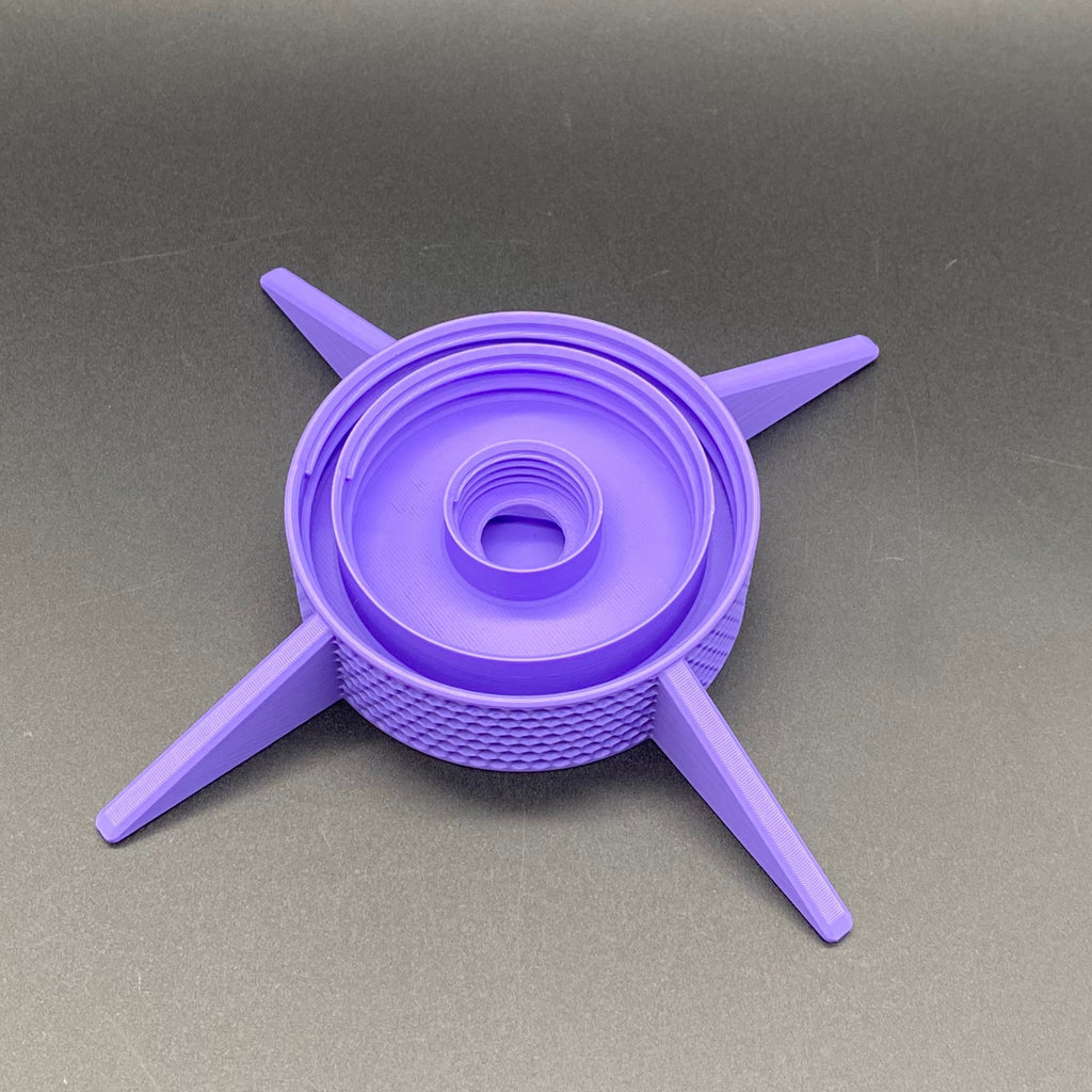 Auto-Watering Stand for Micro-green Seed Sprouting, Universal Fit for Mason Jars, Soda Pop Bottles