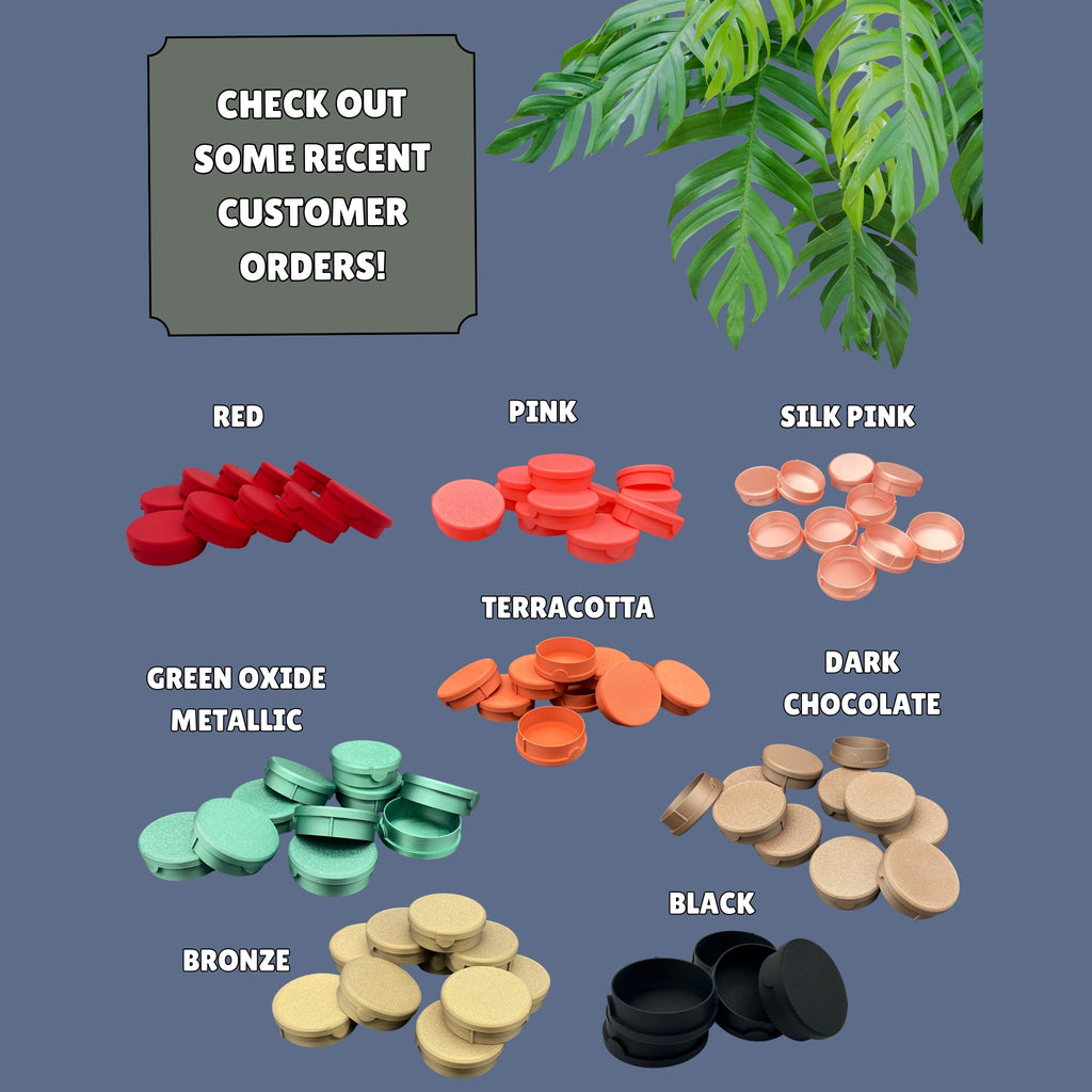 Gardyn Style Cover Caps for your Gardyn yPod - Set of 10