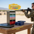 Ammo Organizer Tray for 50Cal NATO Can - The Range Rack PLUS System, 60+ Calibers and Designs