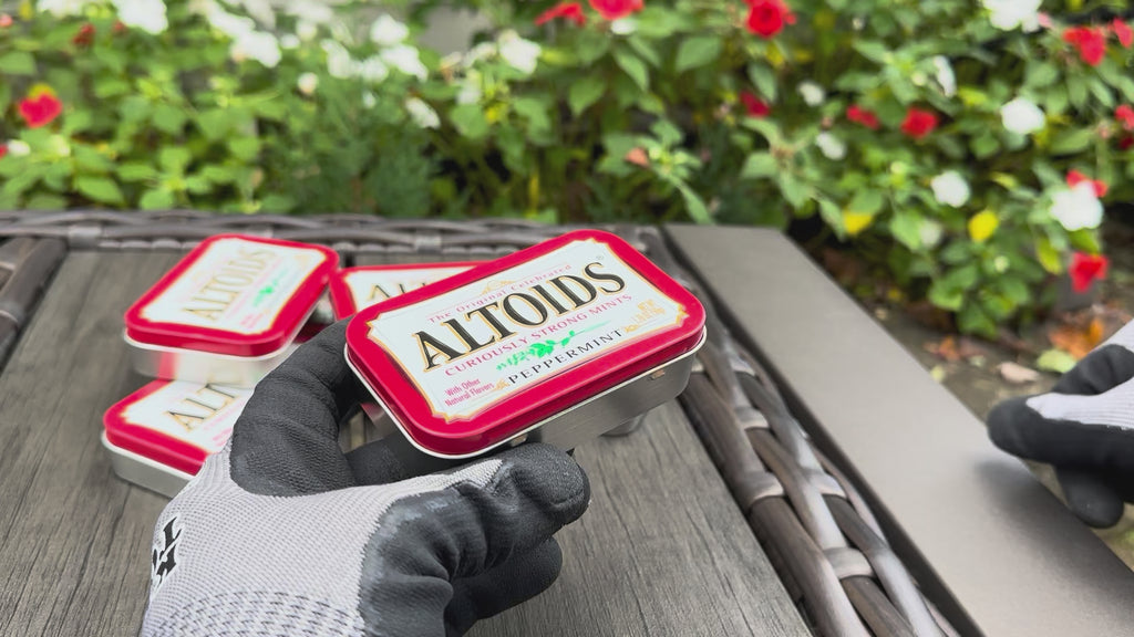 Mint Tin Magazine - Small Caliber Pocket Ammo Organizer Case for Altoids Type Can, EDC, SHTF