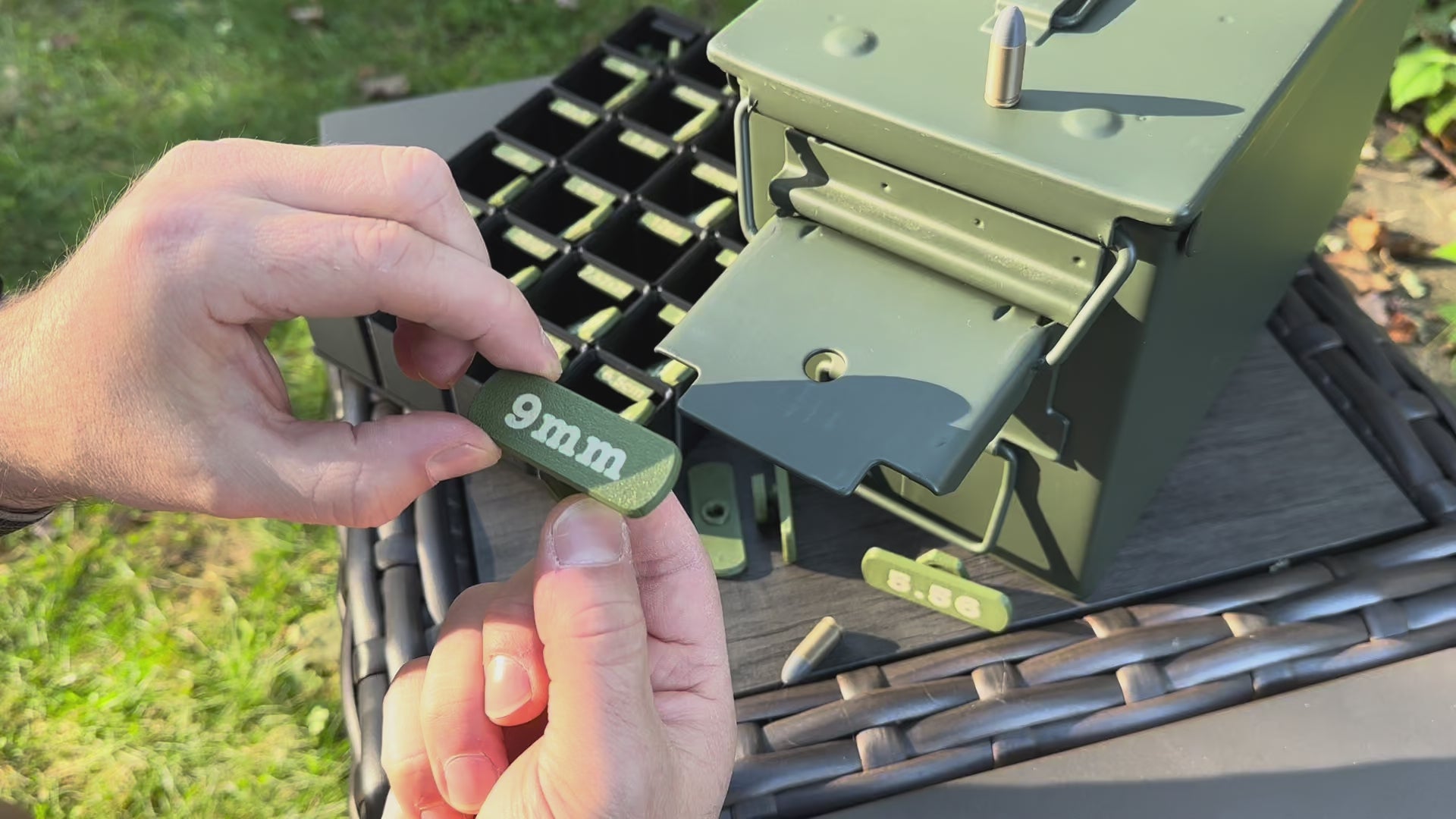 Tactical Tags - Ammo Labels for Metal Ammo Cans