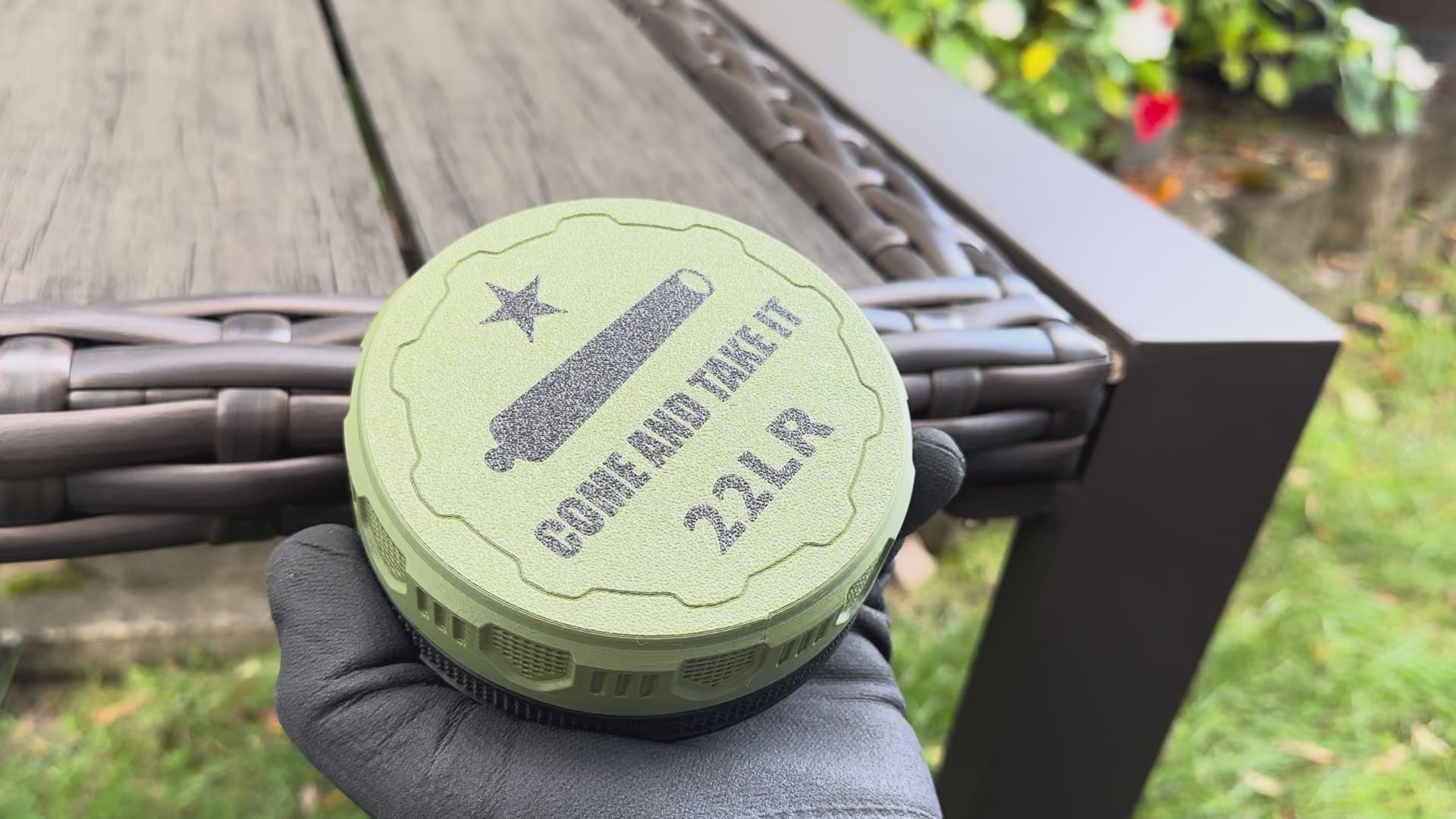 Pocket Ammo Puck with customizable design options