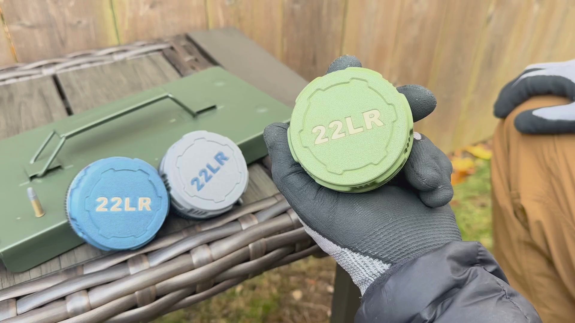 Mini .22LR Ammo Puck: Pocket Ammo Case