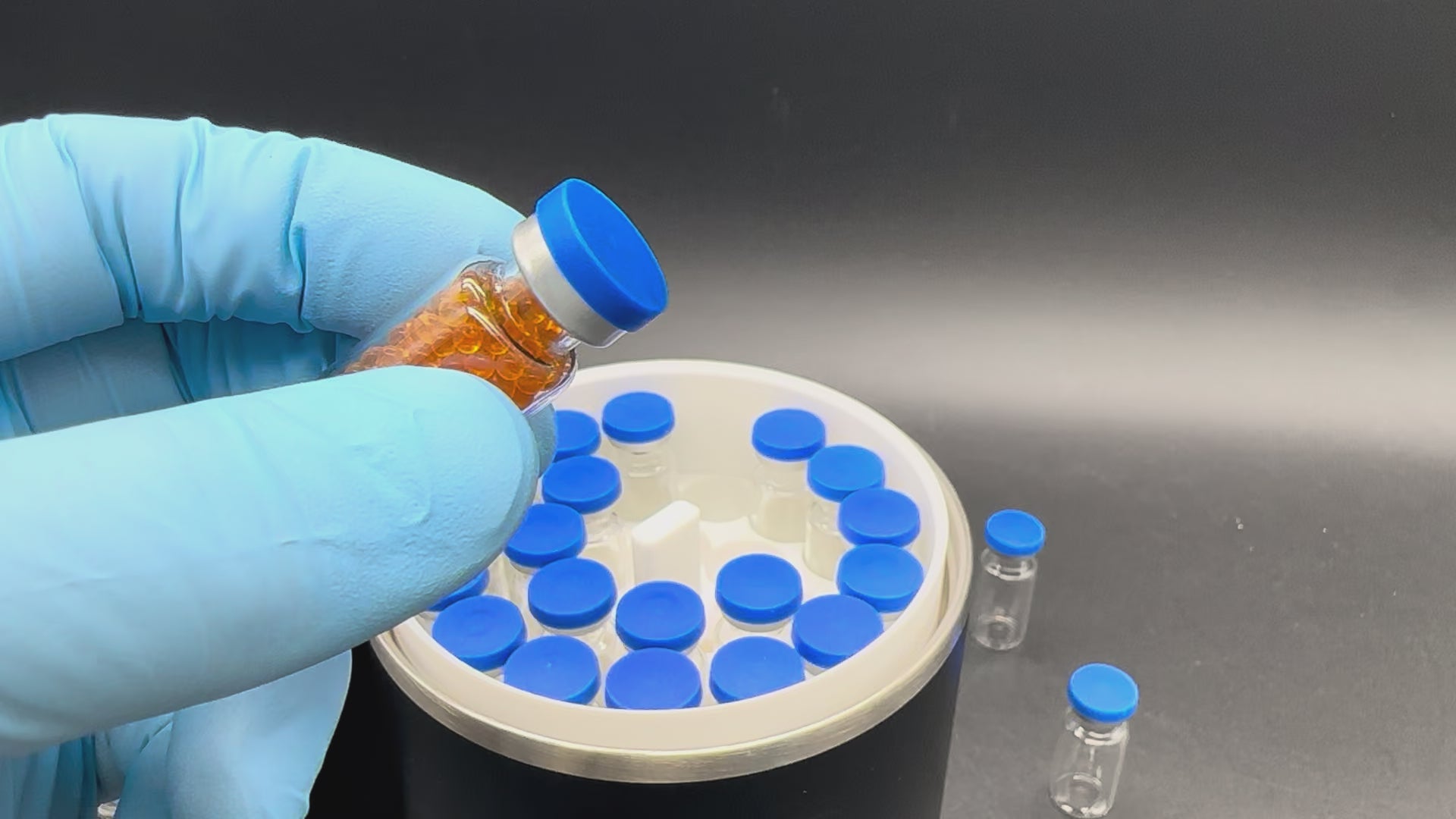 Desiccant Vials with Silica Gel - Vial Dry, for keeping your peptides safe
