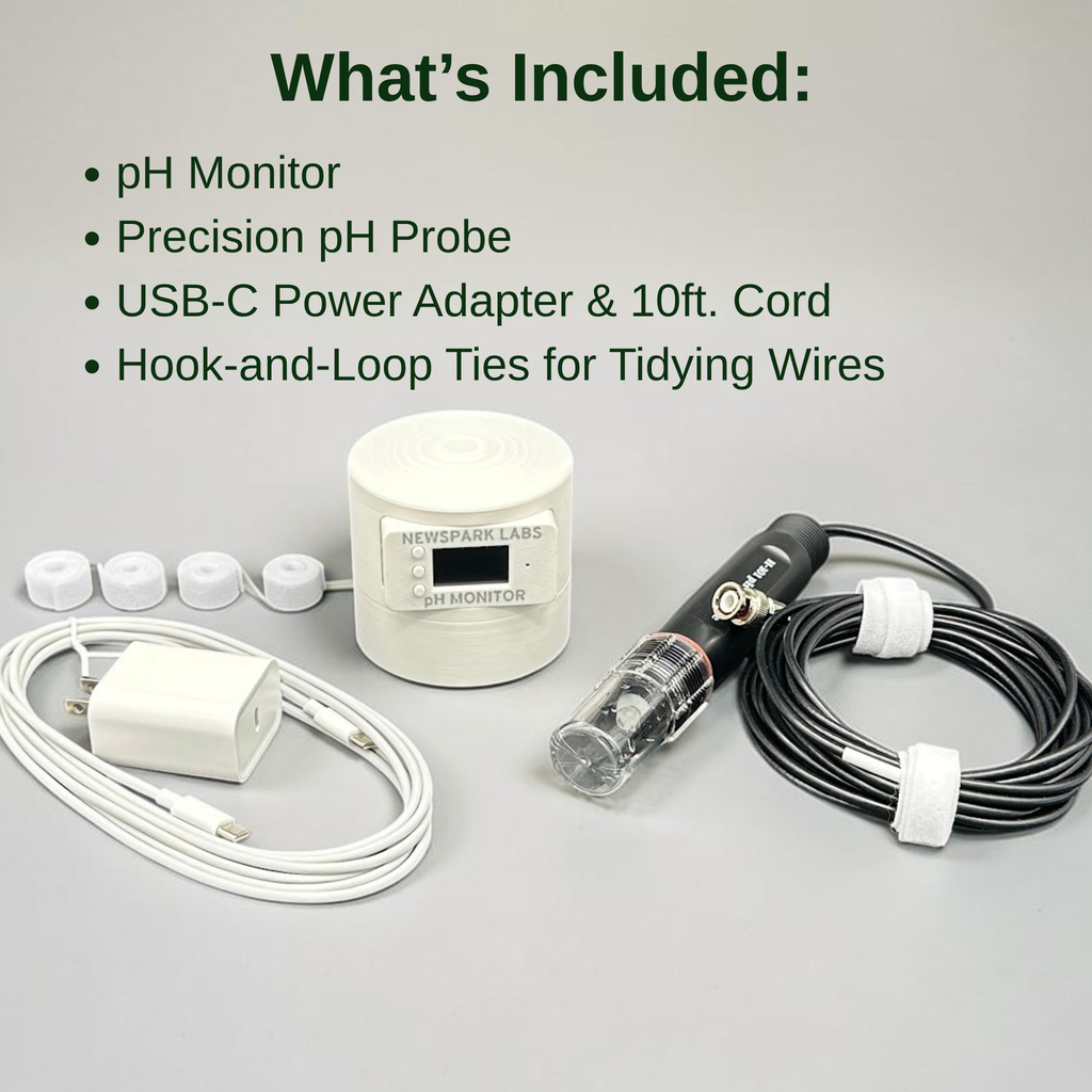 pH Monitor for Indoor Hydroponic Gardyn